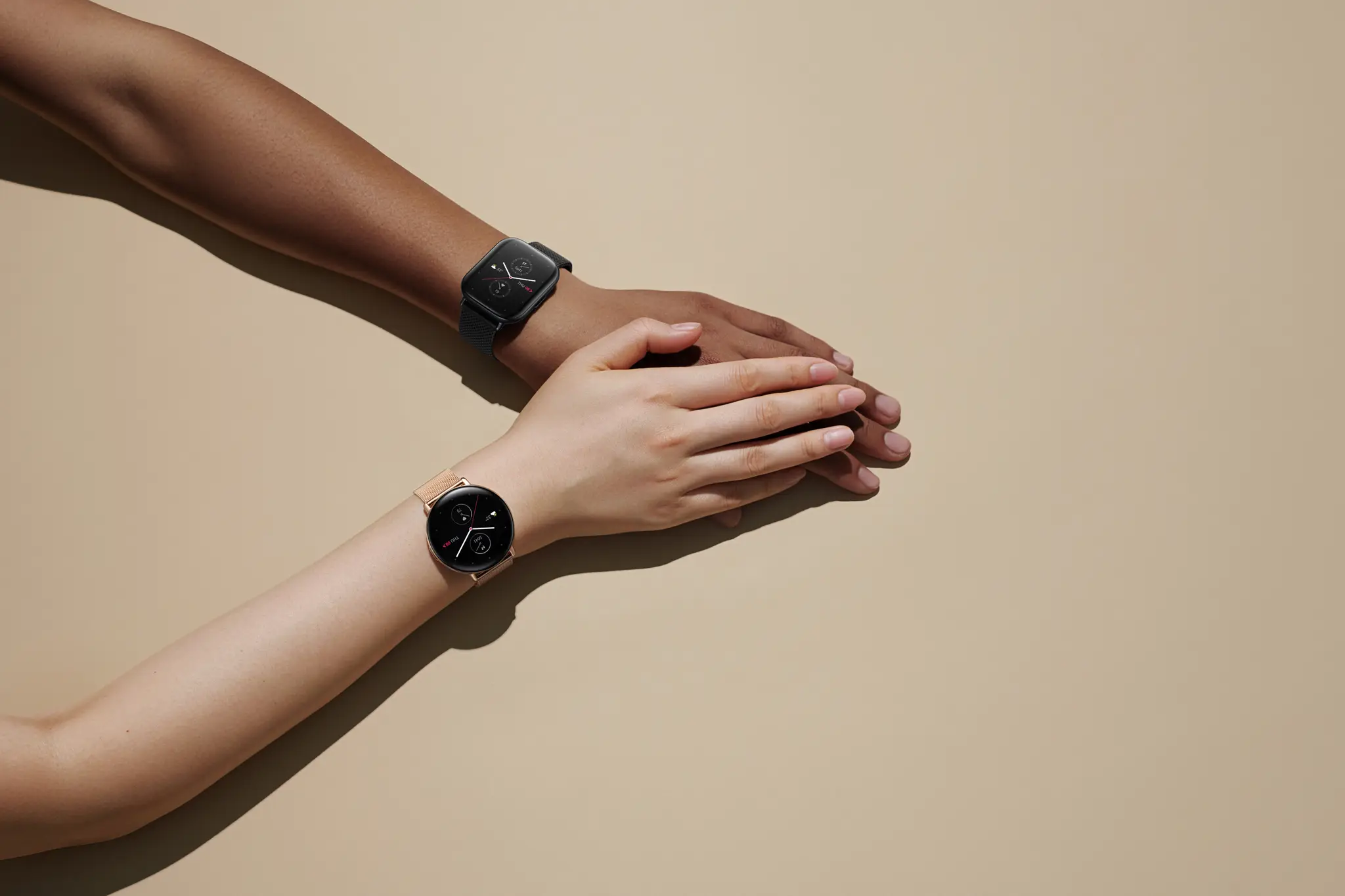 Amazfit ZEPP E Circle Champagne Gold 4